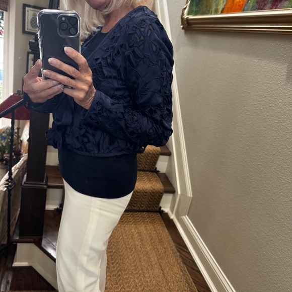 Ramy Brook Jacket , Double Tie Front, size XS - Tank is not included - Picture 16 of 16